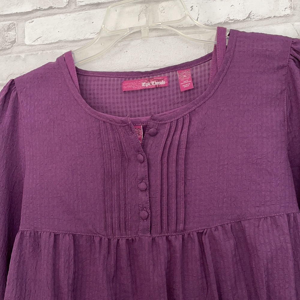 Epic Threads blouse - Picture 4 of 5